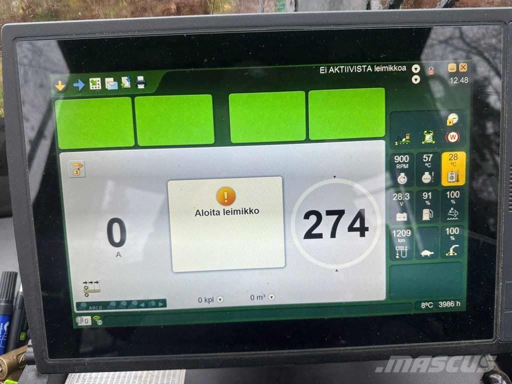 John Deere 1170 G Abbattitrici, Disboscatrici