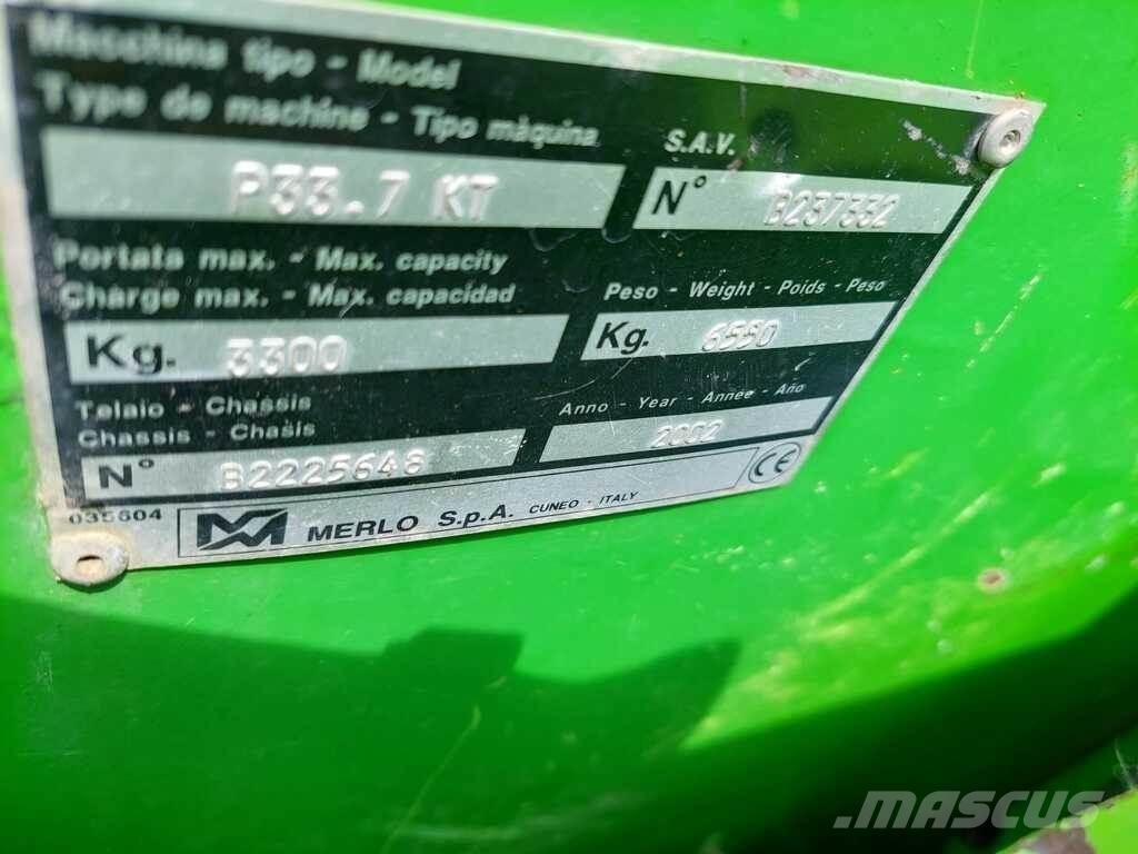 Merlo P 33.7 KT Sollevatori telescopici
