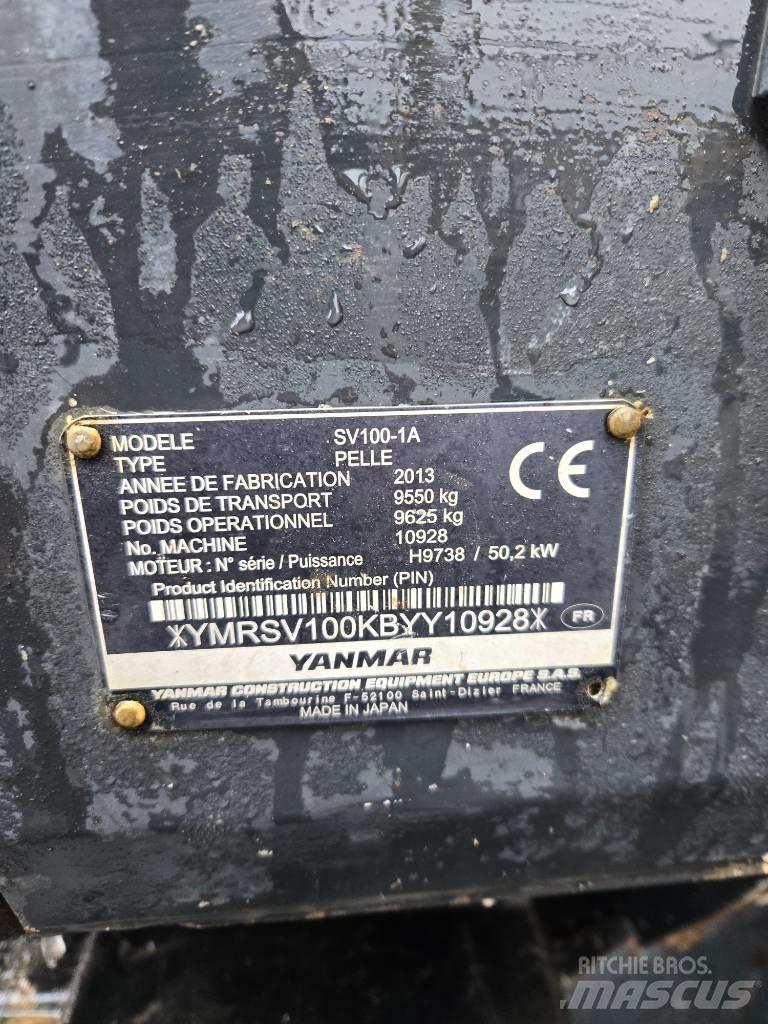 Yanmar SV 100-1A Escavatori medi 7t - 12t