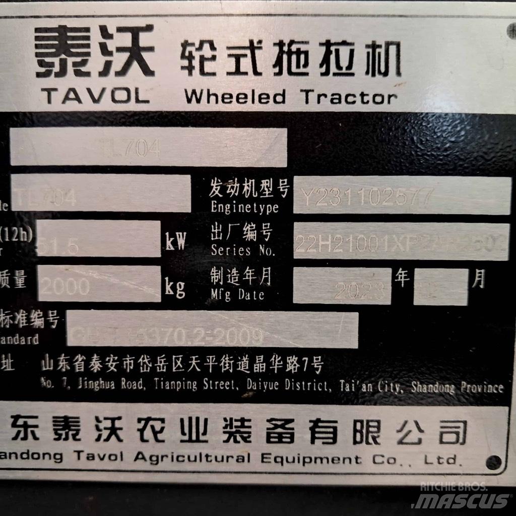  Tavol TL704 Trattori