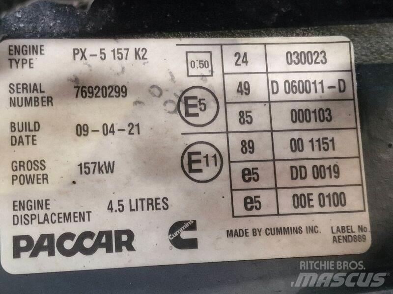 DAF PX-5 157 K2 Motori