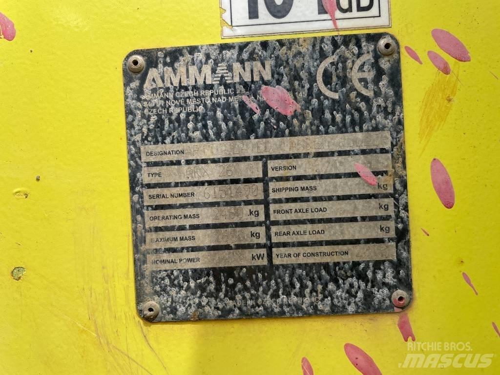 Ammann ARX 26 Rulli a doppio tamburo