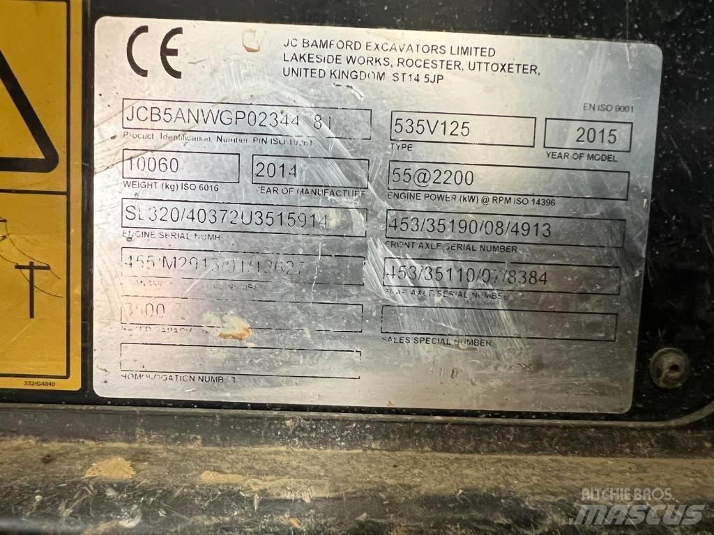 JCB 535-125 Sollevatori telescopici