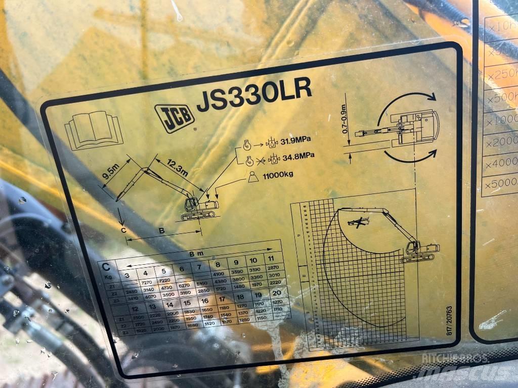 JCB Js 330 lr Escavatori a lunga portata