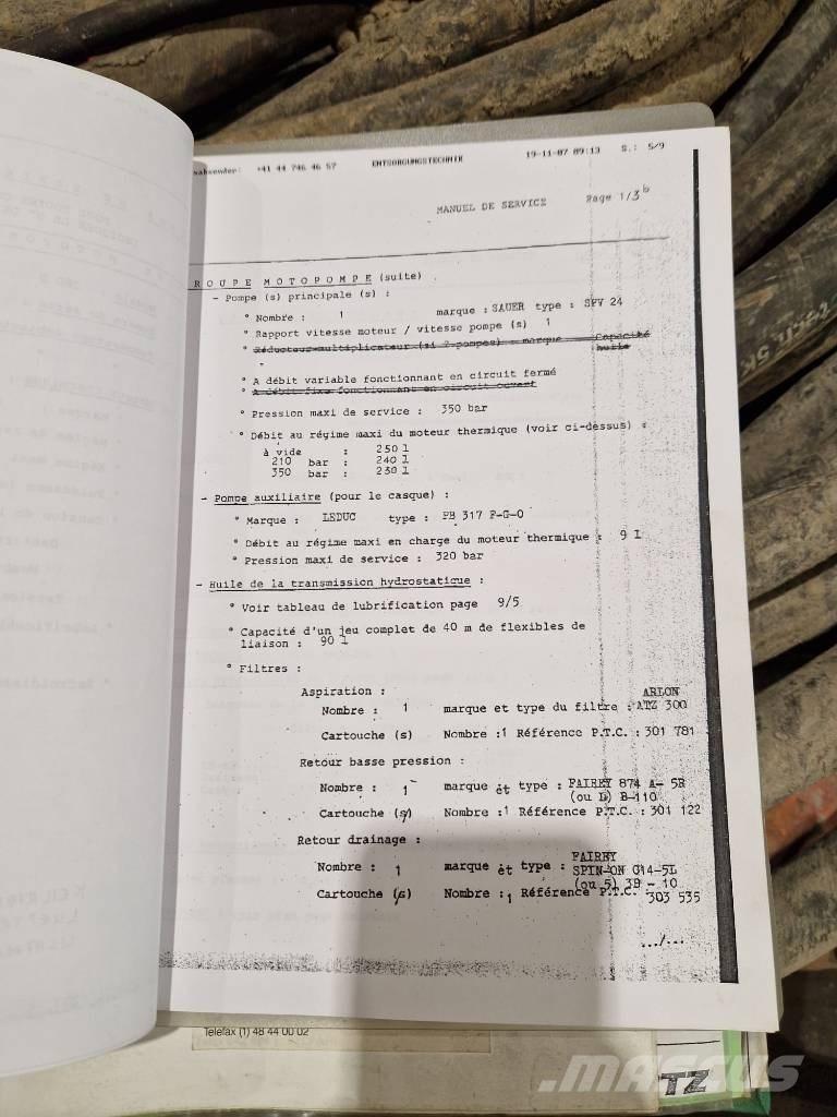  PTC 2313 Martelli idraulici per pali