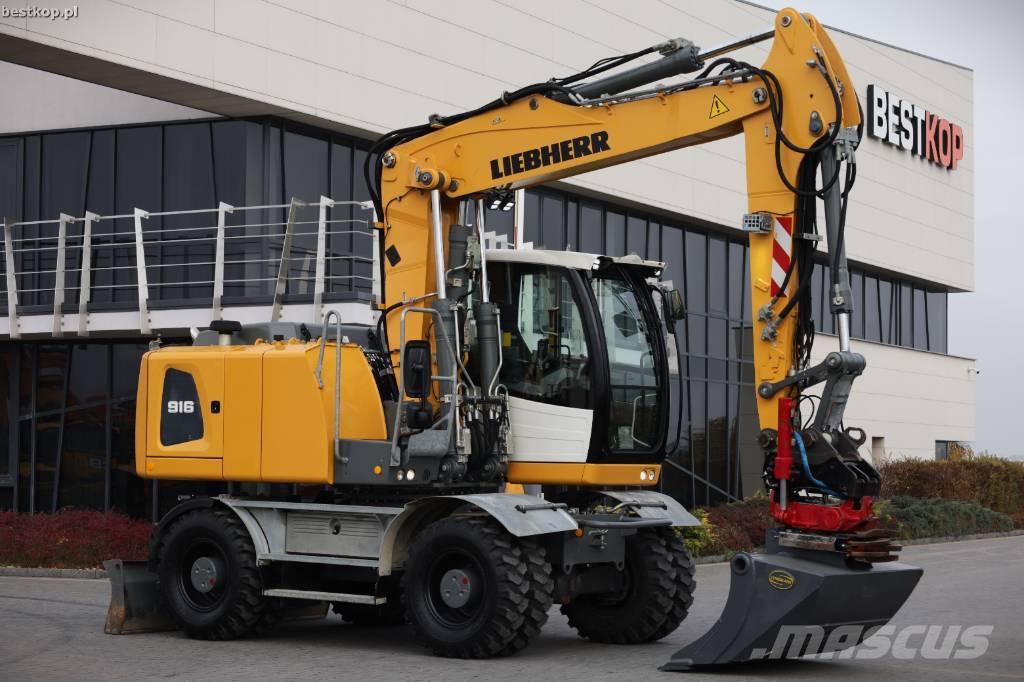 Liebherr A 916 Escavatori gommati