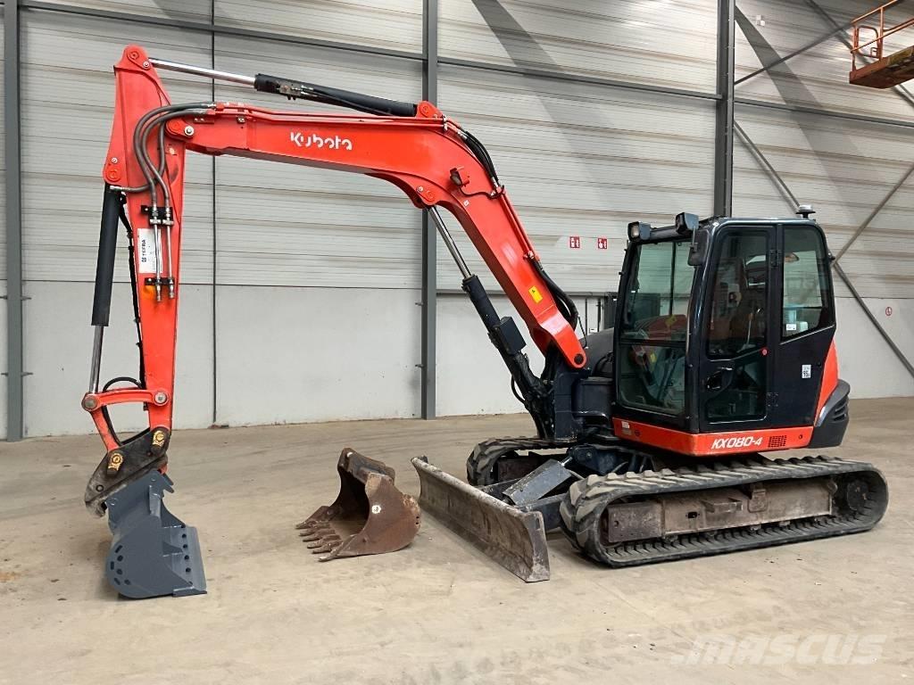 Kubota KX 080-4 Escavatori medi 7t - 12t
