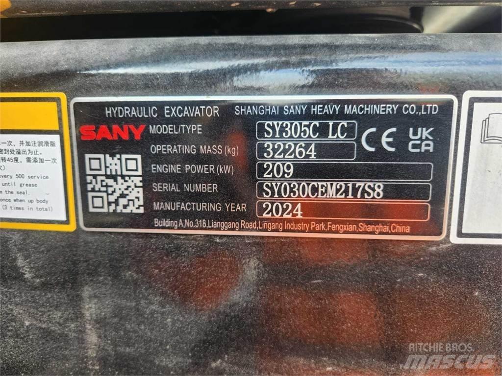 Sany SY305C Escavatori cingolati