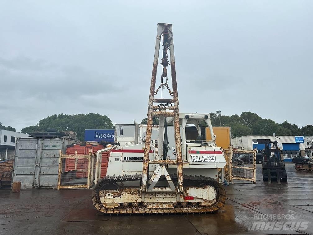 Liebherr RL 22 B Posatubi cingolati
