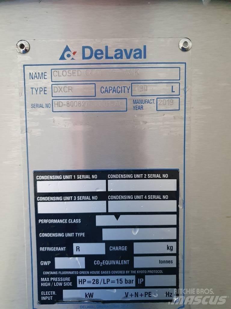Delaval DXCR1100 Attrezzature per lo stoccaggio del latte