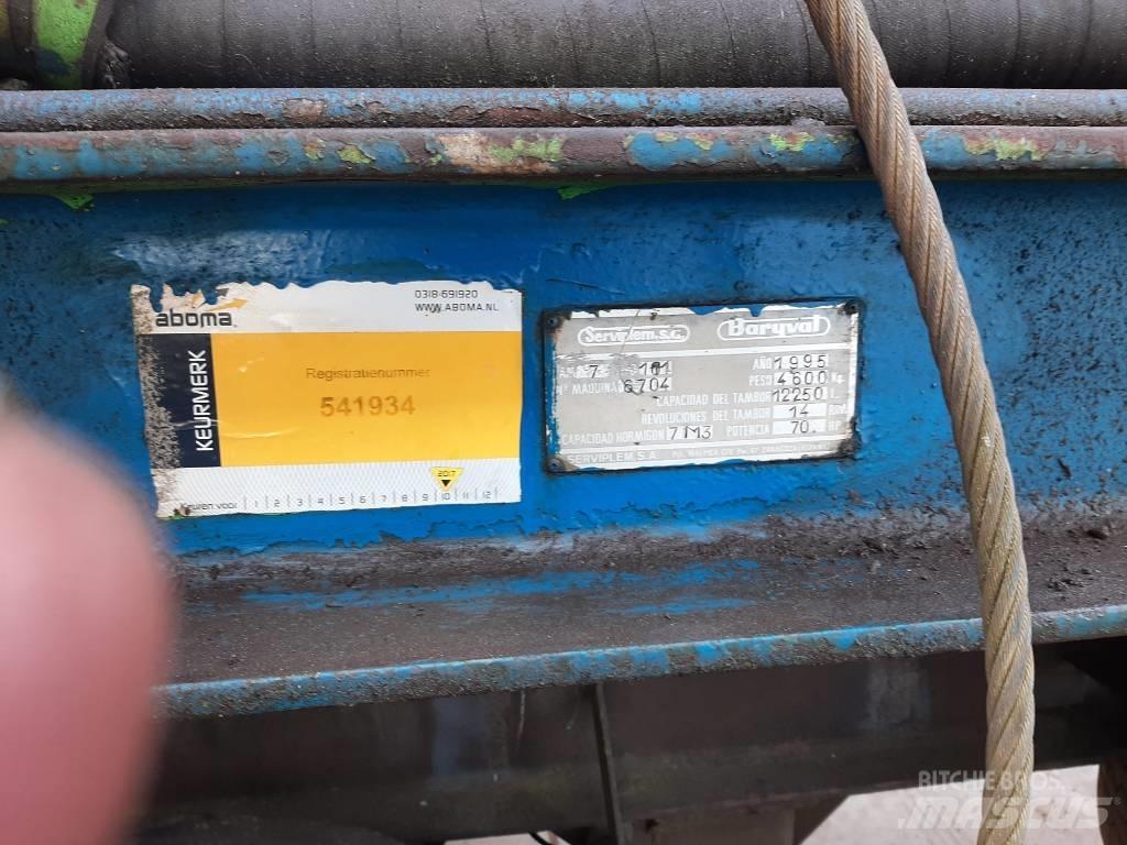 Baryval beton mixer Autobetoniere