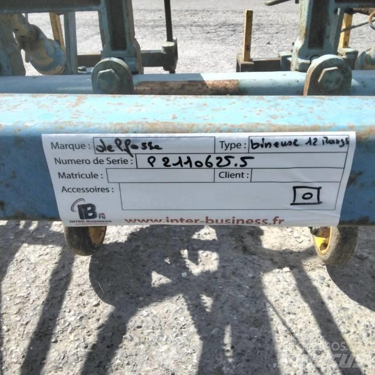  DELFOSSE 12 RANGS Altre macchine e accessori per l'aratura