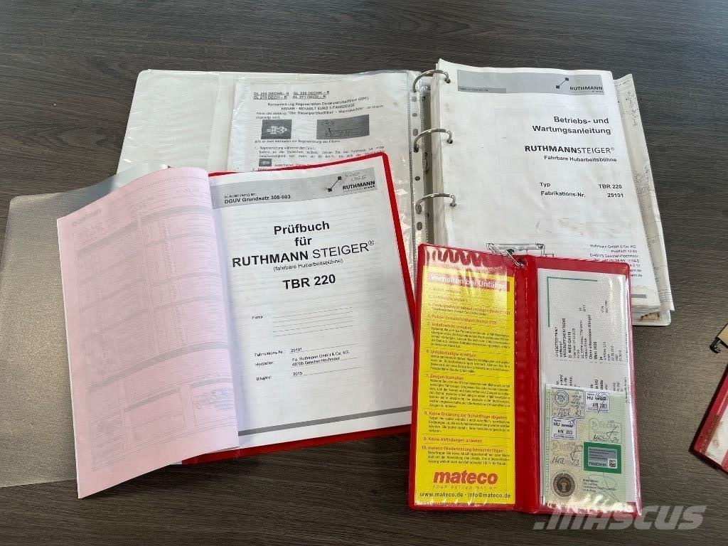 Ruthmann TBR 220 Piattaforme autocarrate