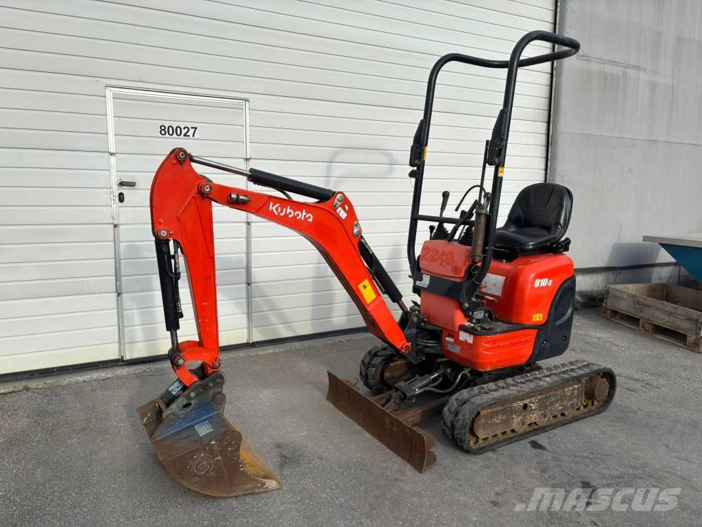 Kubota U 10-3 Miniescavatori