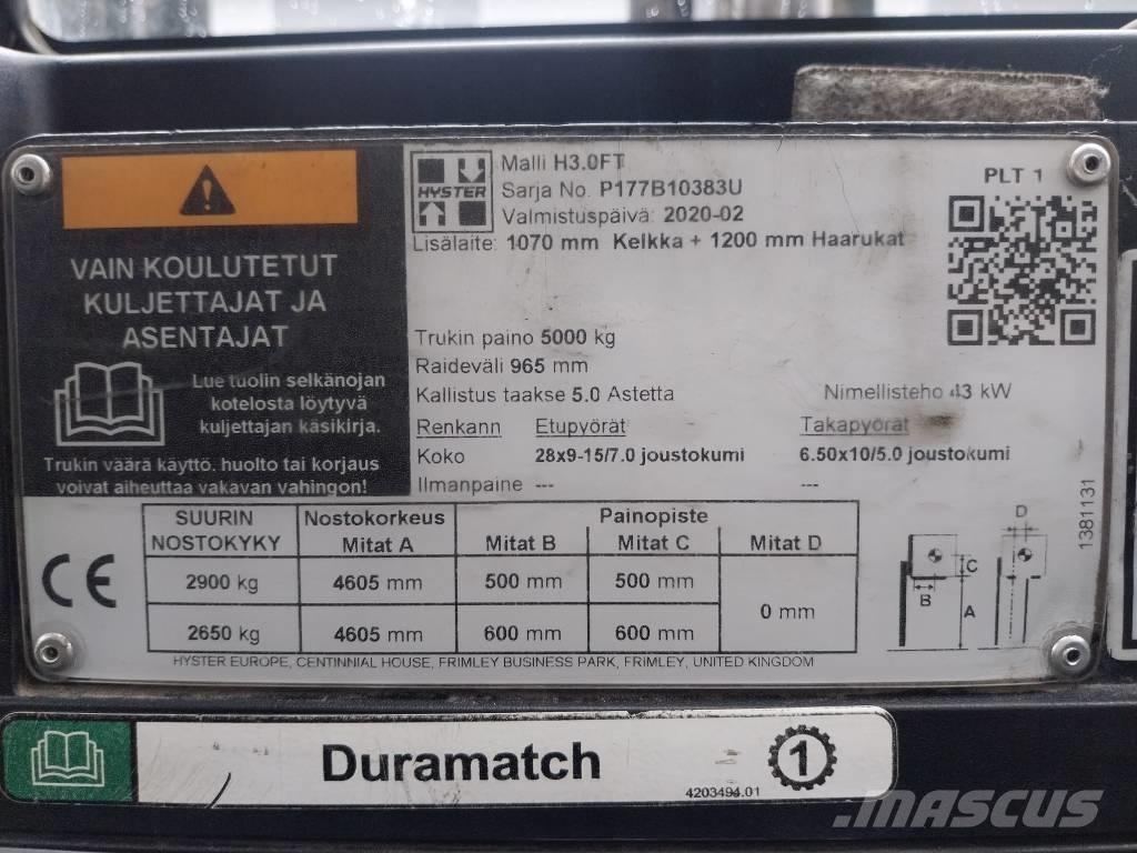 Hyster H 30 FT Carrelli elevatori diesel