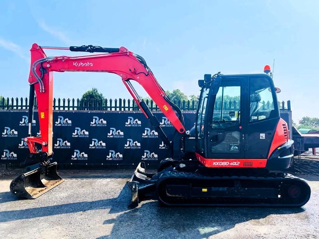 Kubota KX 080-4 Escavatori medi 7t - 12t
