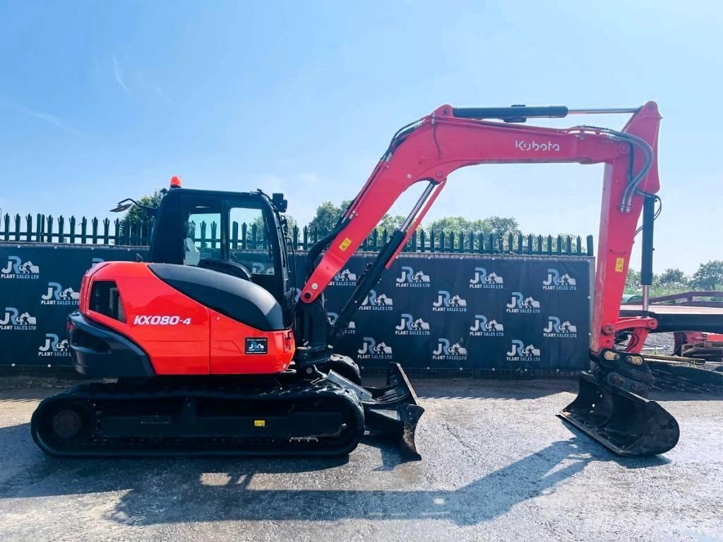 Kubota KX 080-4 Escavatori medi 7t - 12t