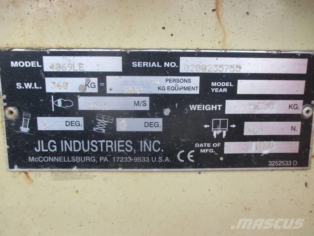 JLG 4069 LE Piattaforme a pantografo