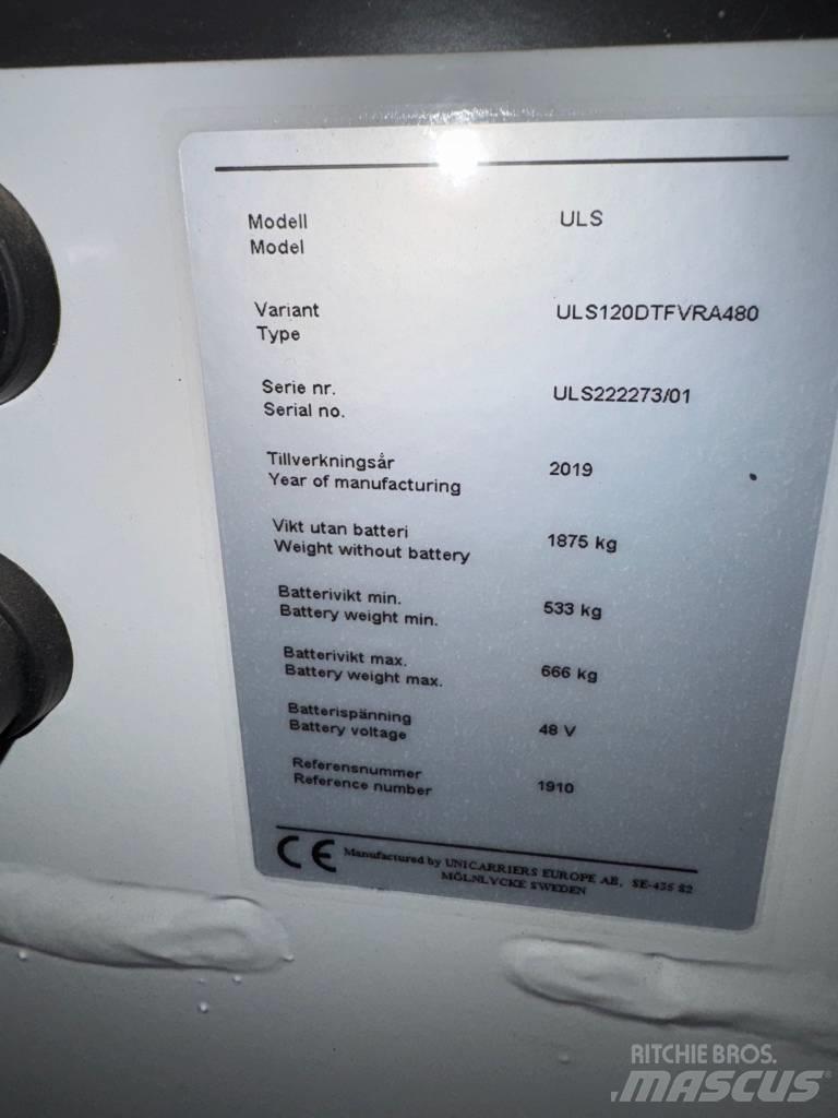 UniCarriers ULS 120 Carrello retrattile