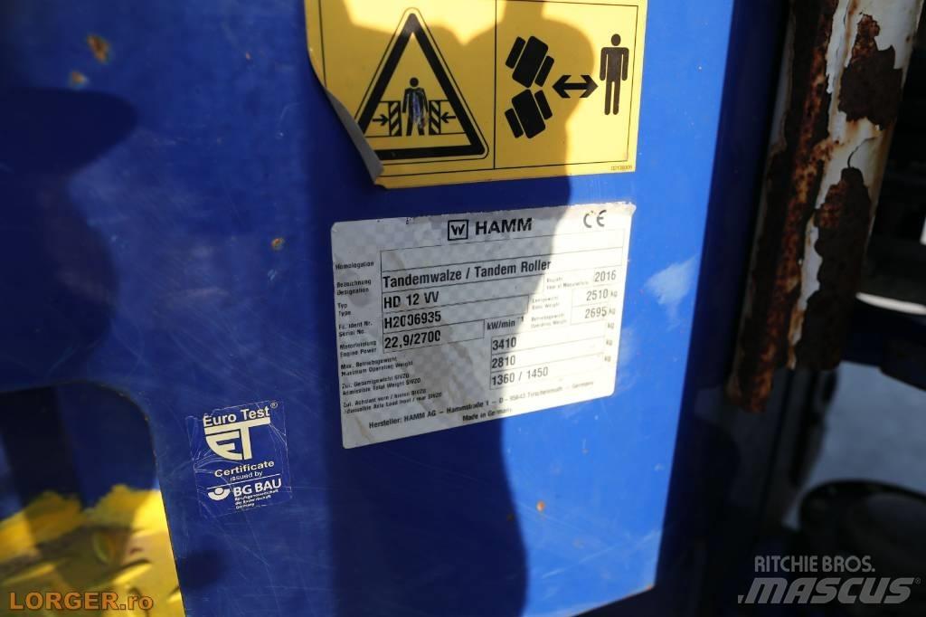 Hamm HD 12 VV Rulli a doppio tamburo