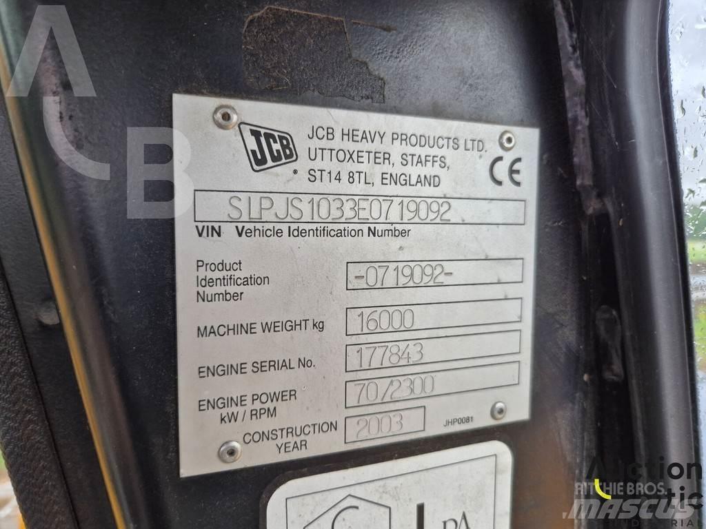 JCB JS 160 W Escavatori gommati