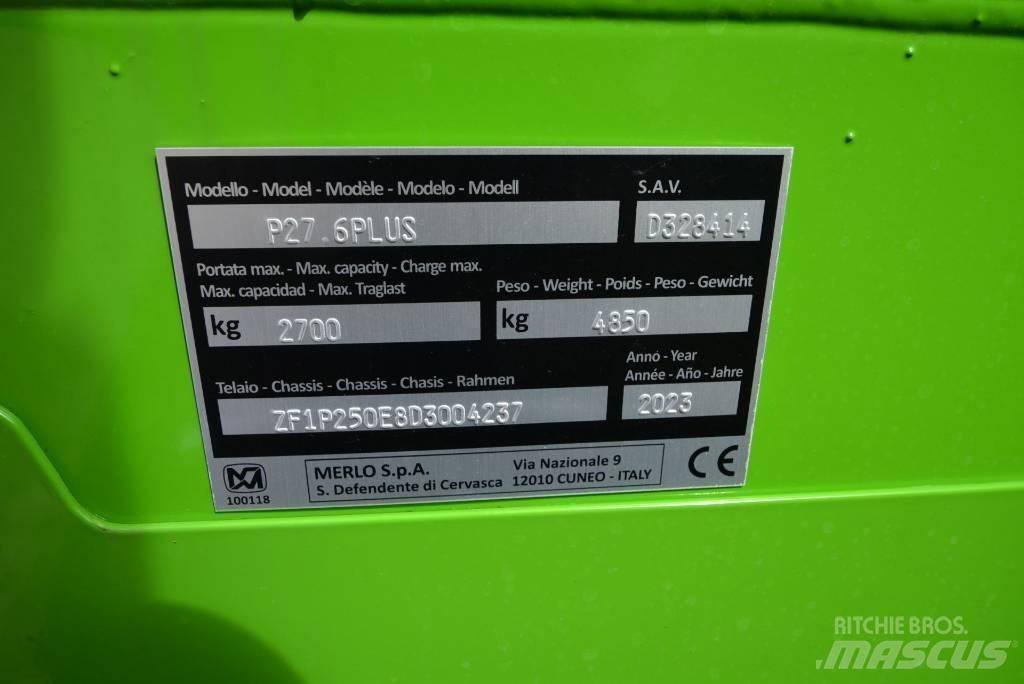 Merlo P 27.6 Plus Sollevatori telescopici