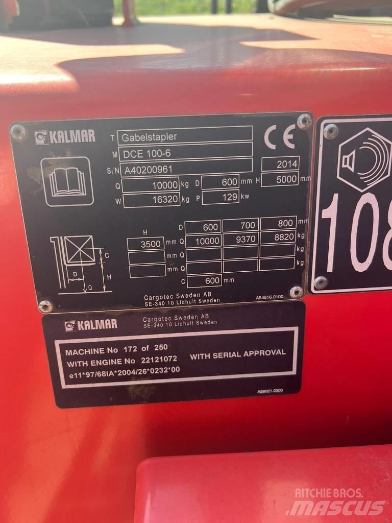 Kalmar DCE100-6 Carrelli elevatori diesel