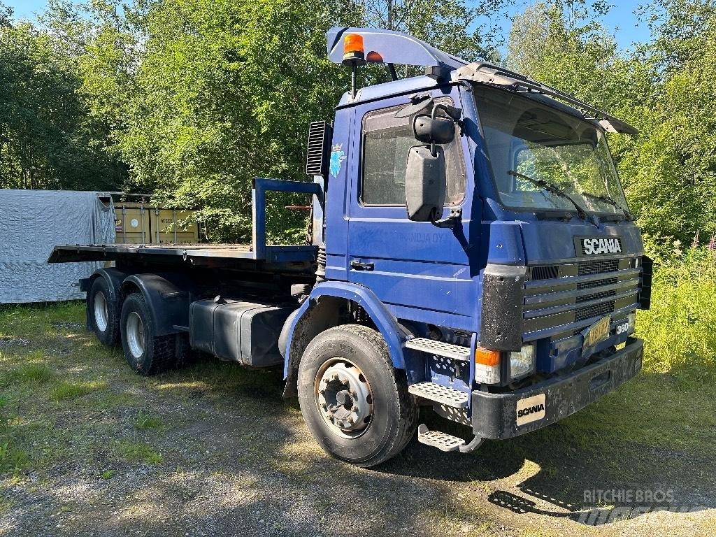 Scania 113 Camion con gancio di sollevamento