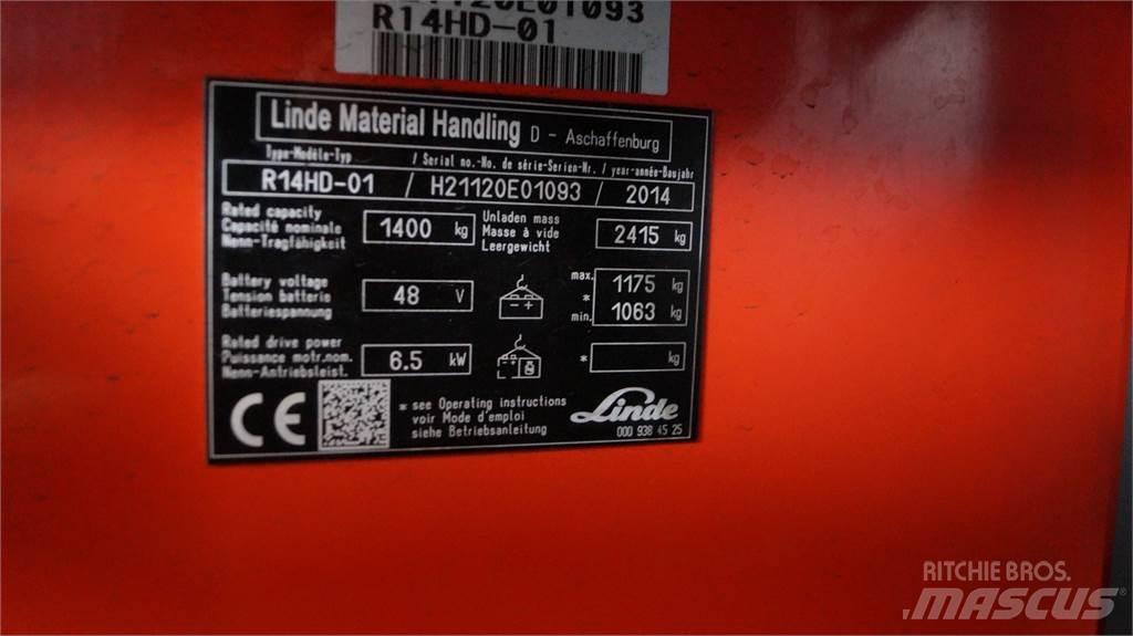 Linde R14HD Carrello retrattile
