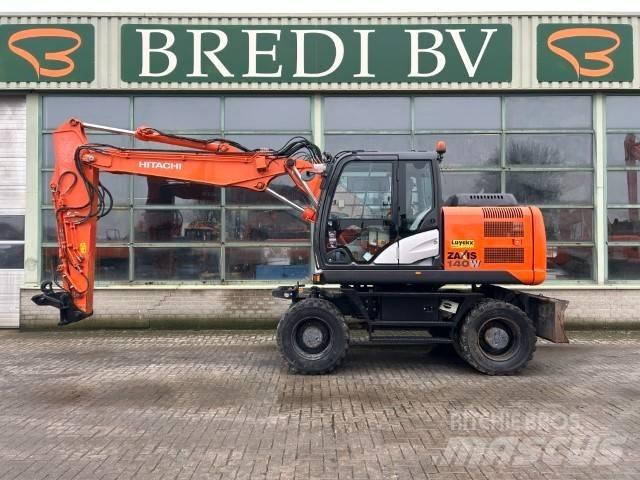 Hitachi ZX140W-5B Escavatori gommati
