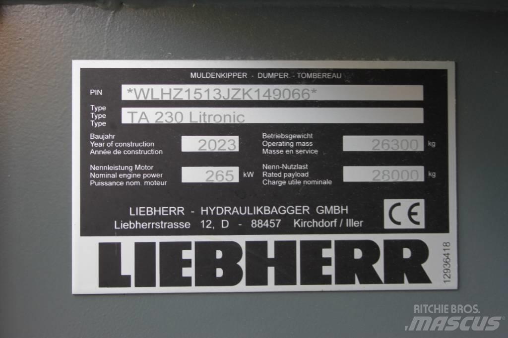 Liebherr TA 230 Dumpers articolati