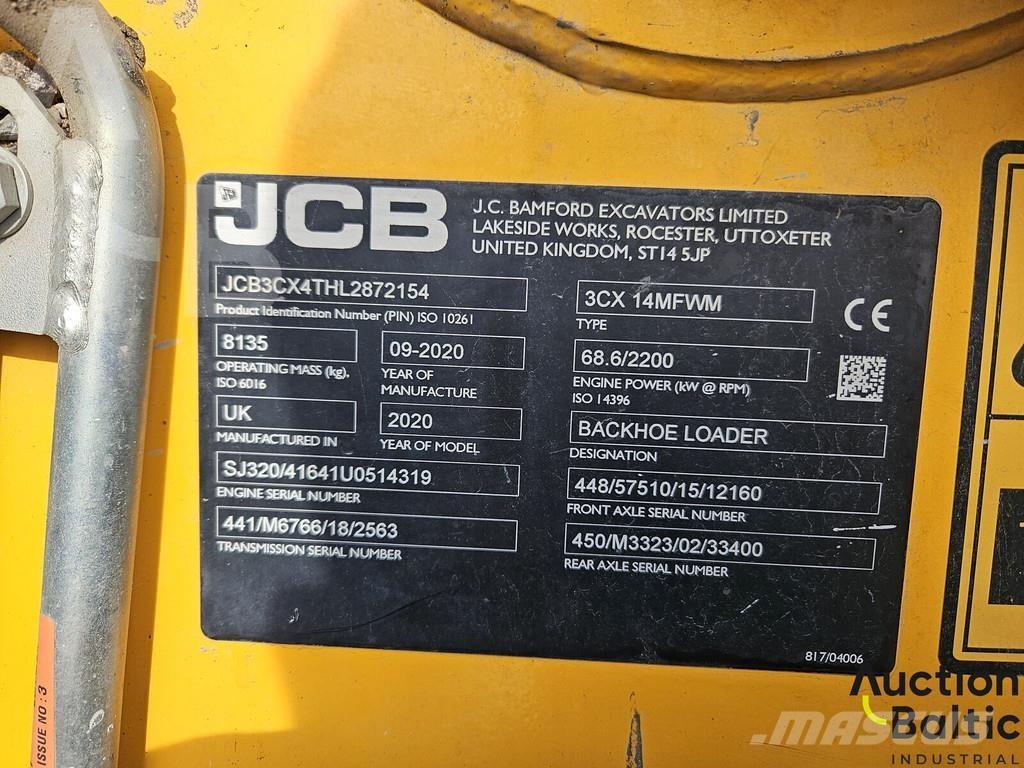 JCB 3 CX 14MFWM Terne