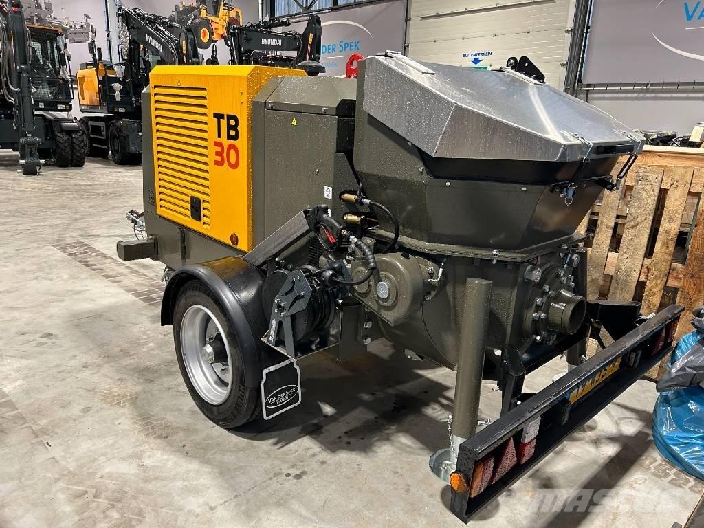Turbosol TB30/T Autopompe per calcestruzzo