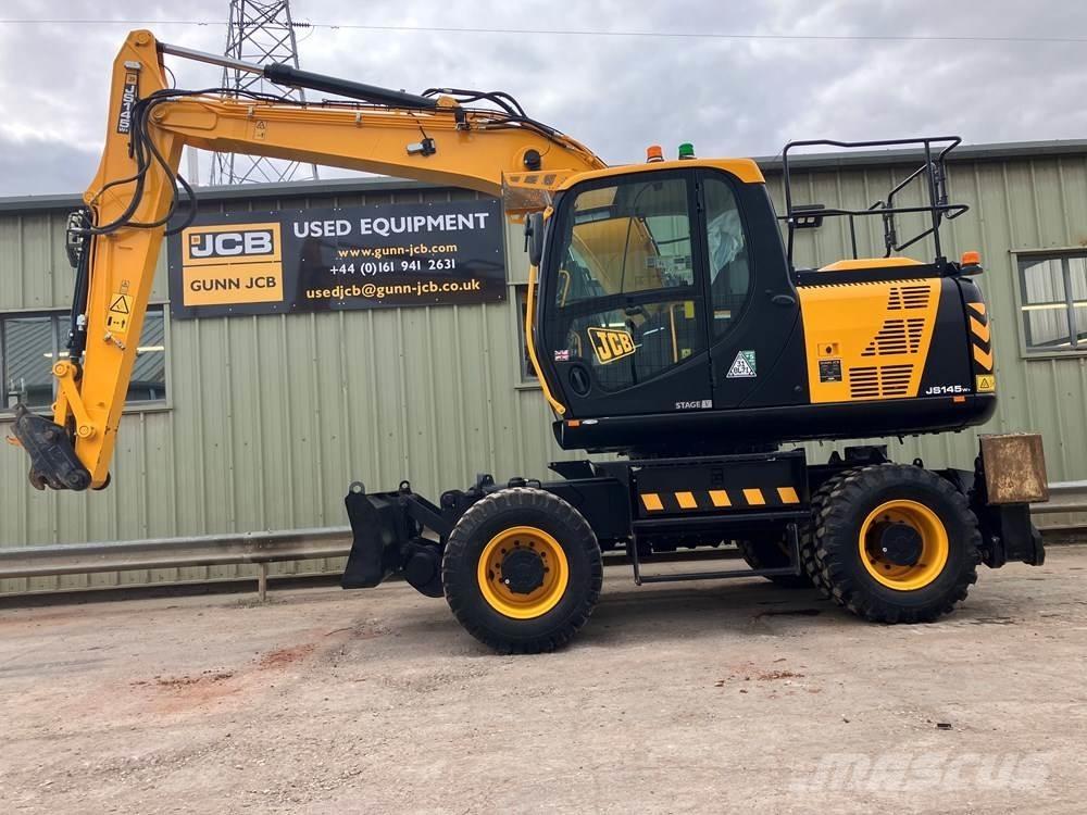 JCB JS145W Escavatori gommati