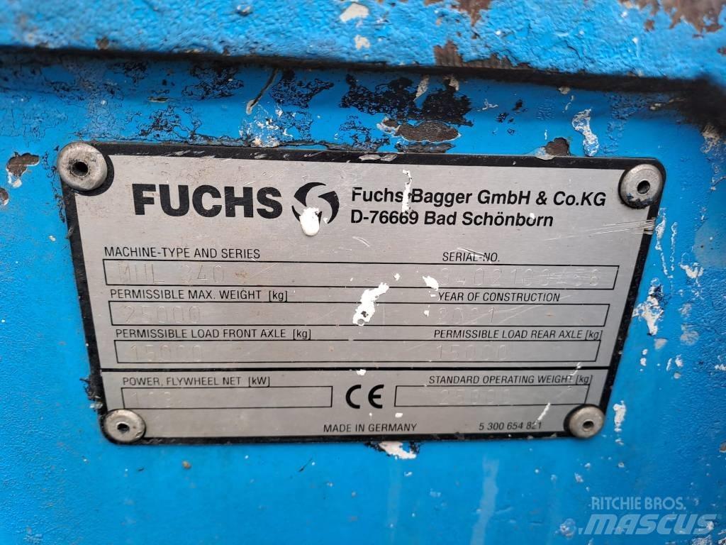 Fuchs MHL 340 Movimentazione rifiuti