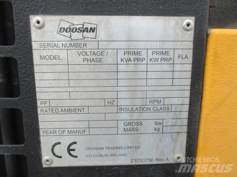 Doosan G 20 Generatori diesel
