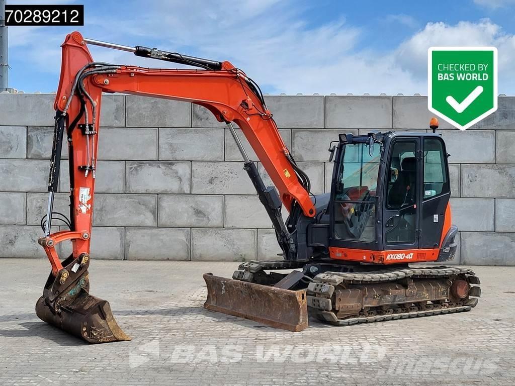 Kubota KX080 -4a Miniescavatori