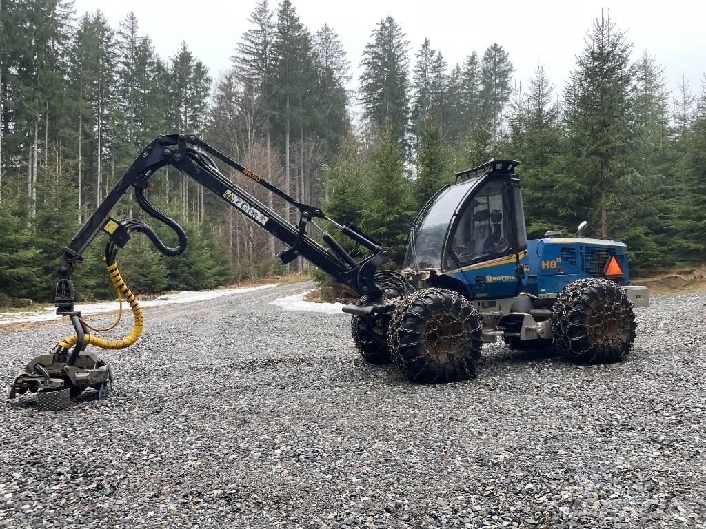 Rottne H8B Abbattitrici, Disboscatrici