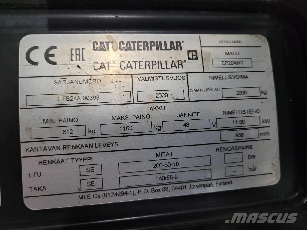 CAT EP20ANT Carrelli elevatori elettrici