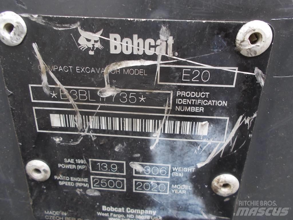 Bobcat E20 Miniescavatori