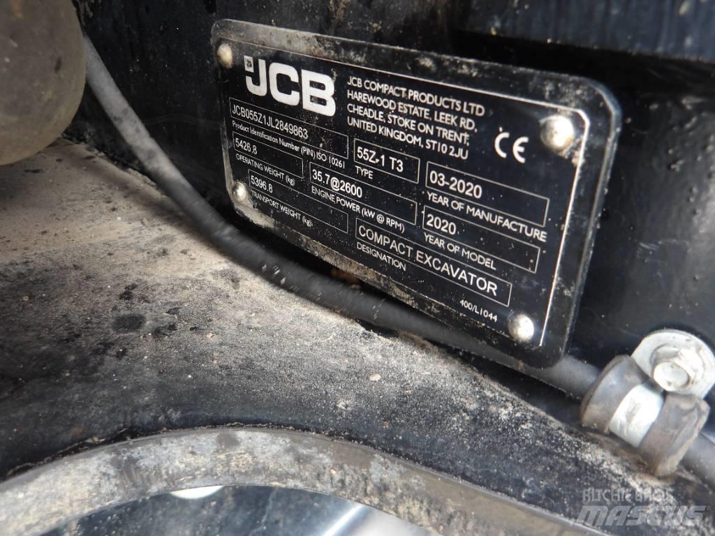 JCB 55Z-1 Miniescavatori