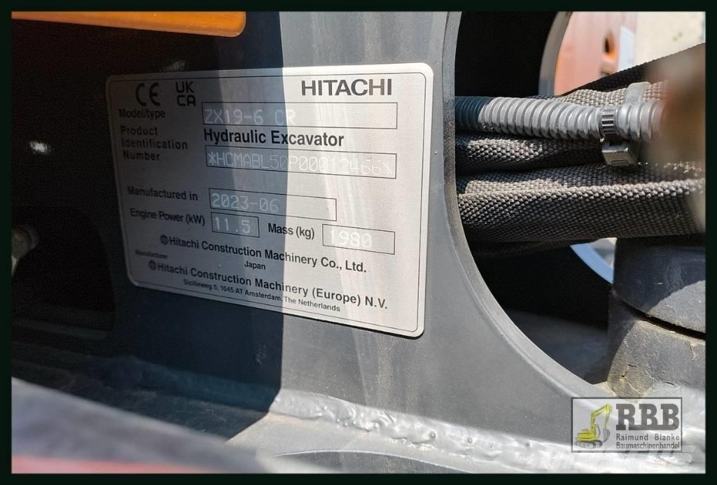Hitachi ZX 19-6 CR Miniescavatori