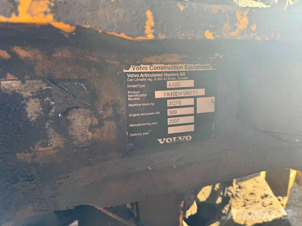 Volvo A 40 D Dumpers articolati