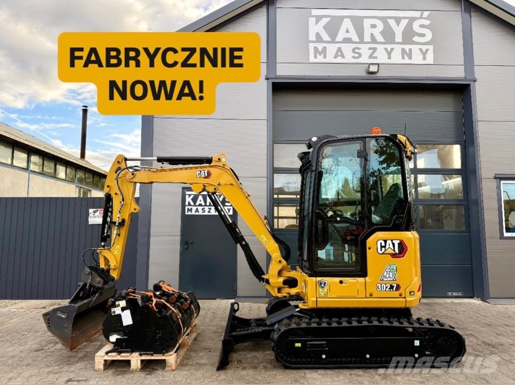 CAT 302.7 CR Miniescavatori