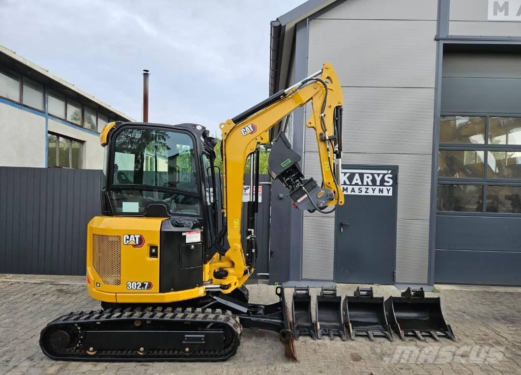 CAT 302.7 CR Miniescavatori