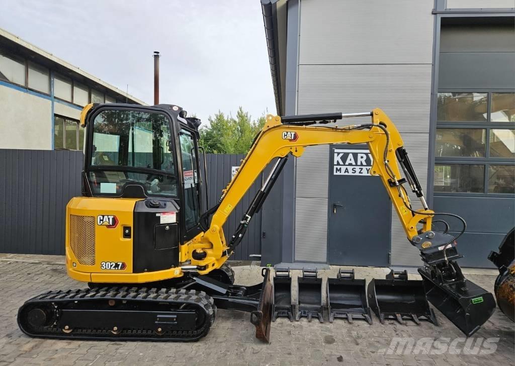 CAT 302.7 CR Miniescavatori
