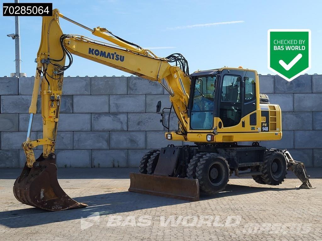 Komatsu PW148 -8 Escavatori gommati