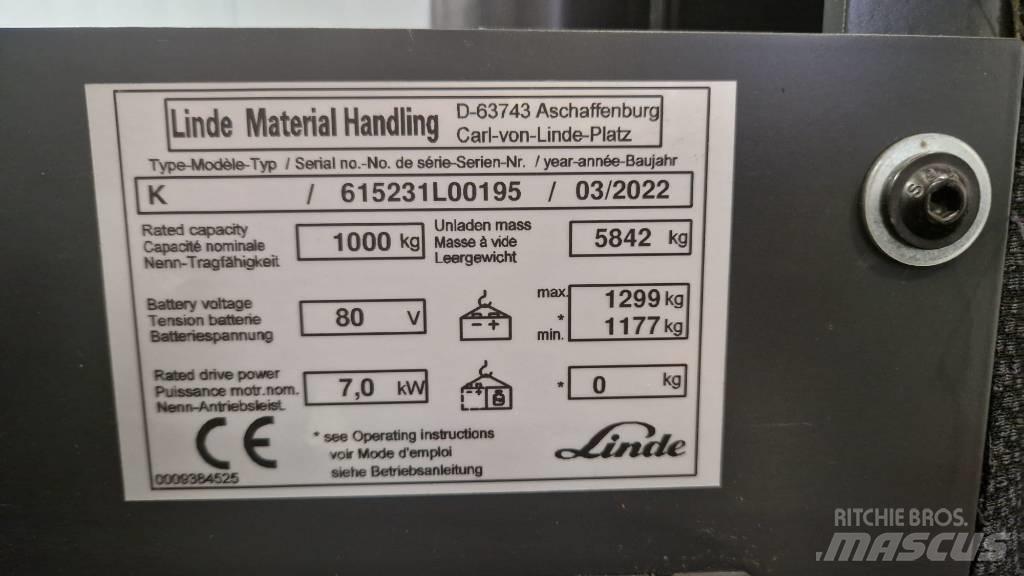 Linde K Carrelli elevatori elettrici