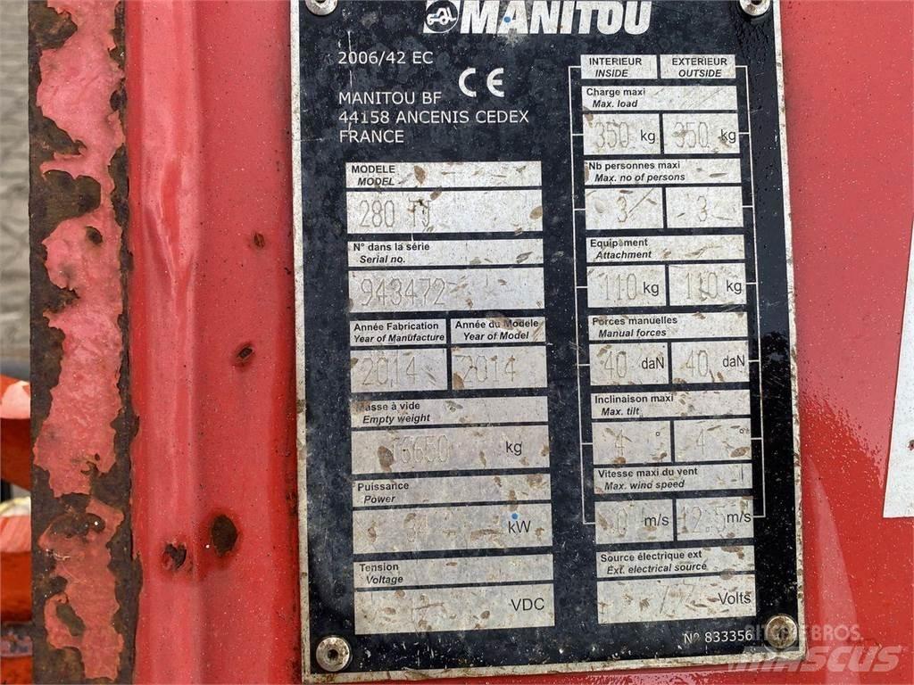 Manitou 280TJ Piattaforme a braccio articolato