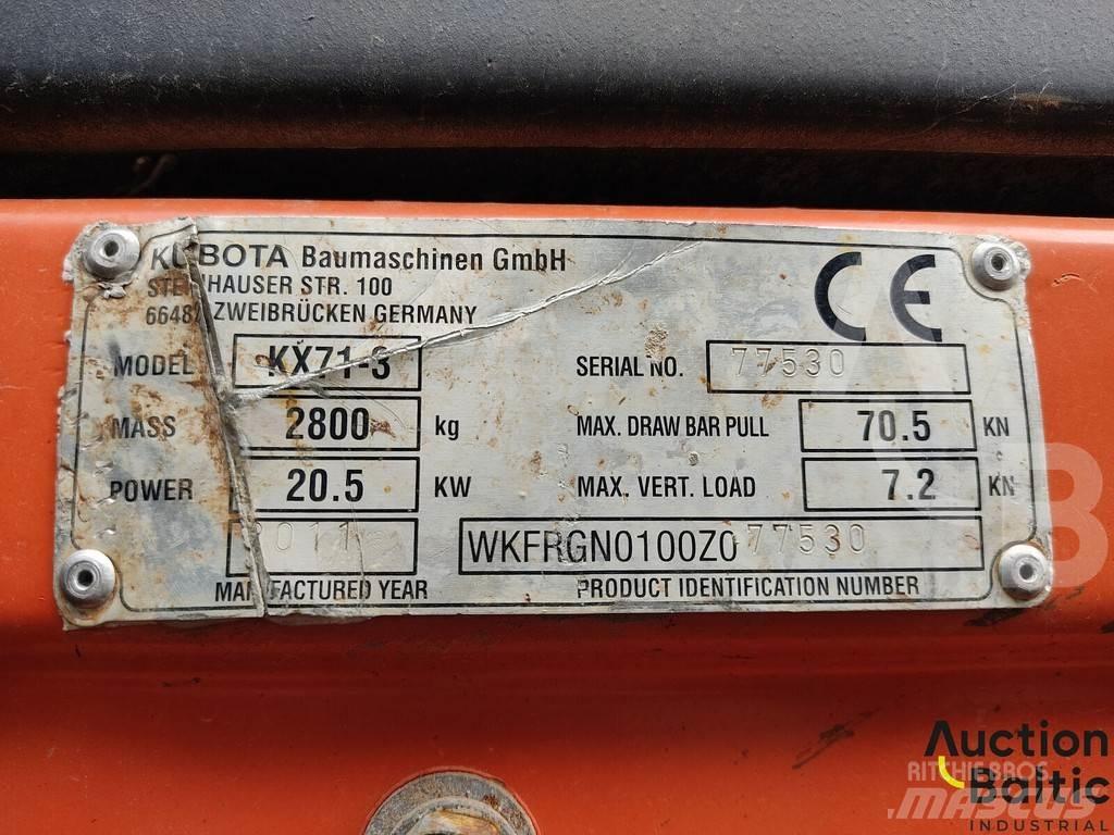 Kubota KX 71-3 Miniescavatori